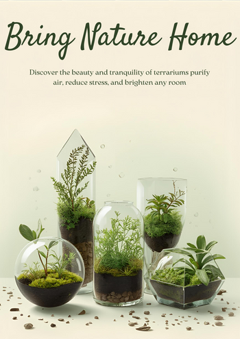 Terrarium Plants & Living Elements