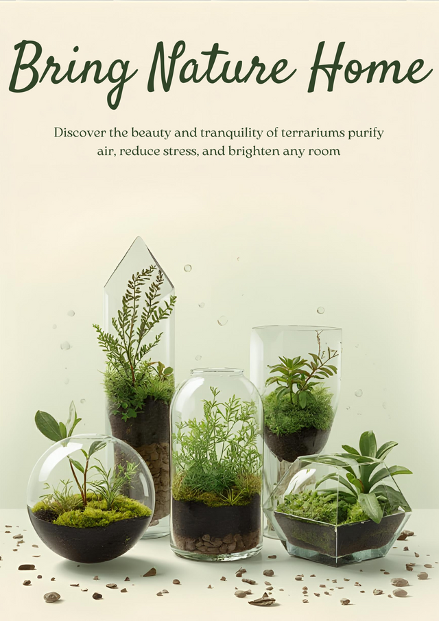 Terrarium Plants & Living Elements