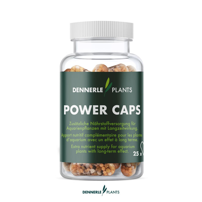 Dennerle Plants Power Caps - NPK Root Fertilizer Tabs for Aquarium Substrate