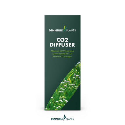 Aquarium CO2 Diffuser + U-Pipe - Fine Mist Ceramic Membrane & Bubble Counter