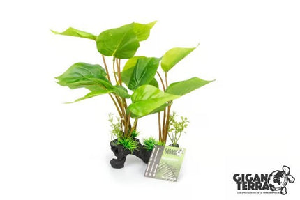 Artificial Plants Standing – Realistic Terrarium Decoration-  Gigan Terra