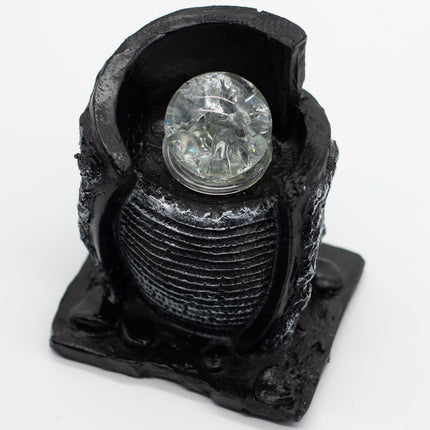 Tabletop Water Feature -15x13x20cm - Water Pot & Crystal Ball