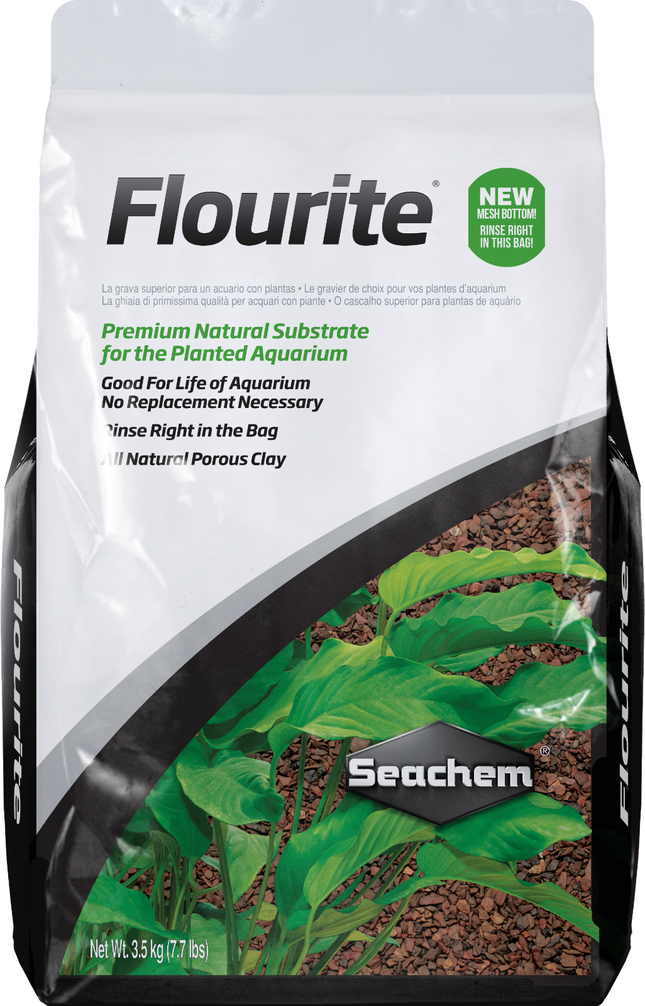 Flourite® Premium Natural Gravel – Planted Aquarium Substrate – Long Lasting Fre