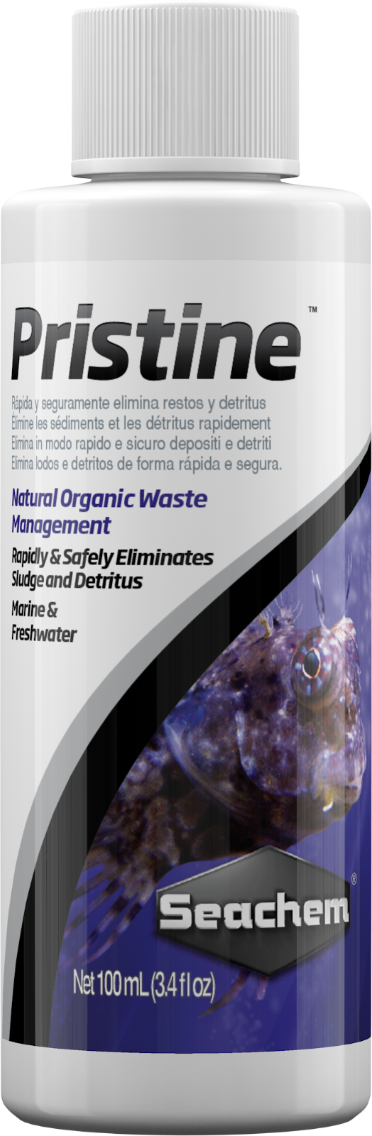 Seachem Pristine Aquarium Bacteria Water Treatment Clarifier Fresh & Marine