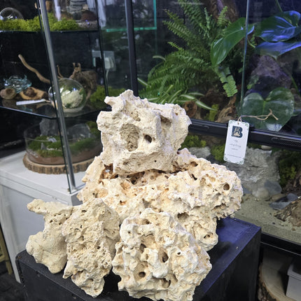 Ocean Rock Marine Reef Malawi Cichlid Aquarium Base Rock Hard Water S M L Sizes