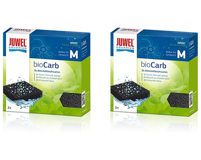 Juwel BioCarb Active Charcoal Sponge 2 Packs NEXT DAY DELIVERY