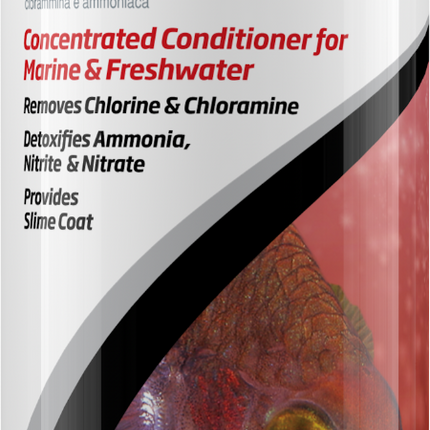 Seachem Prime Water Conditioner Dechlorinator Ammonia Detox Fresh Marine