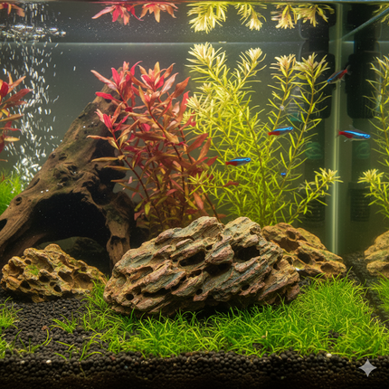 Premium Dragon Stone Rock Natural Ohko Stone Aquarium Aquascaping Fish Tank Deco