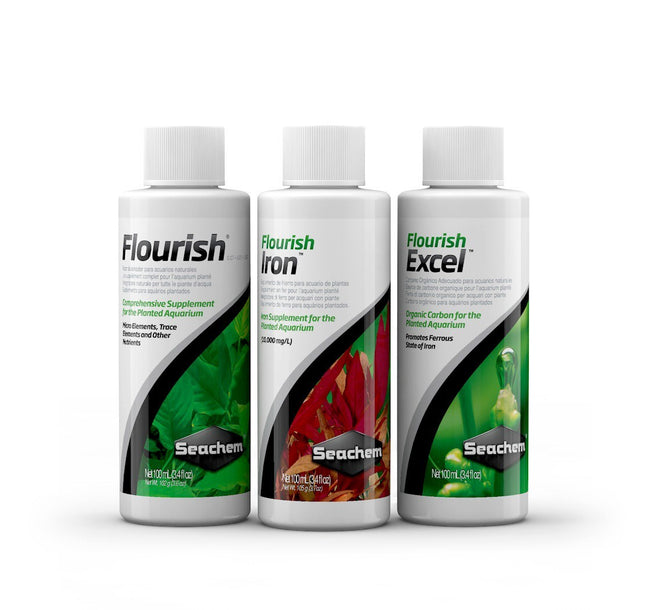 Plant Pack™ Fundamentals – Aquarium Plant Fertiliser Starter Kit (3 x 100 mL)