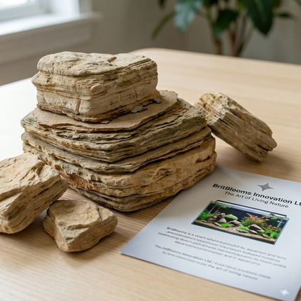 Pagoda Rock – Natural Layered Aquarium Stone for Aquascaping & Hardscape Design