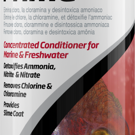 Seachem Prime Water Conditioner Dechlorinator Ammonia Detox Fresh Marine