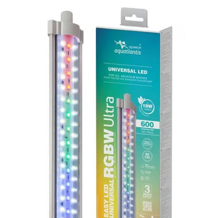 LED Universal RGBW Ultra 600 (45-170cm) - T5/T8 Replacement Light - Fits Juwel