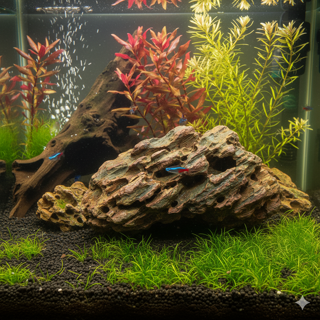 Premium Dragon Stone Rock Natural Ohko Stone Aquarium Aquascaping Fish Tank Deco