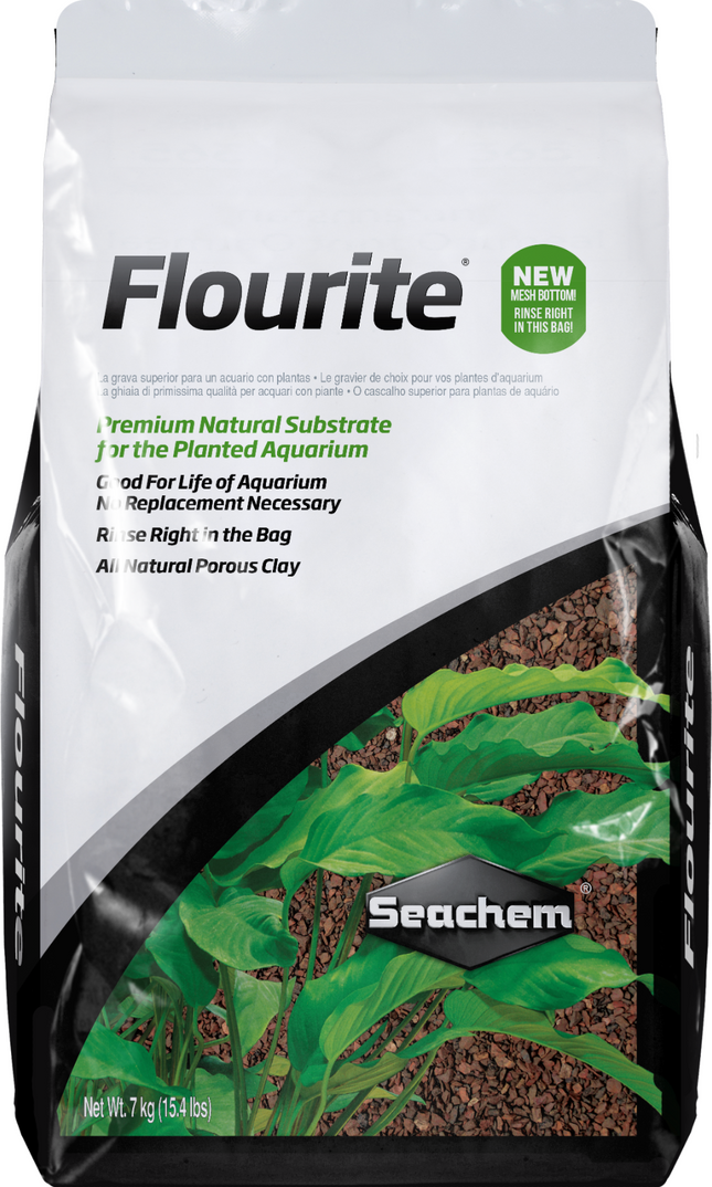 Flourite® Premium Natural Gravel – Planted Aquarium Substrate – Long Lasting Fre