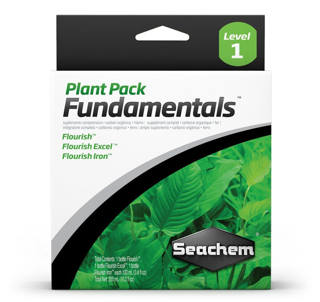 Plant Pack™ Fundamentals – Aquarium Plant Fertiliser Starter Kit (3 x 100 mL)