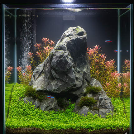 Mountain Aquatic Rock Aquarium Decor Stone Fish Tank Natural Aquascape Hardscape