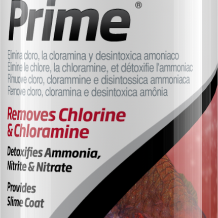 Seachem Prime Water Conditioner Dechlorinator Ammonia Detox Fresh Marine