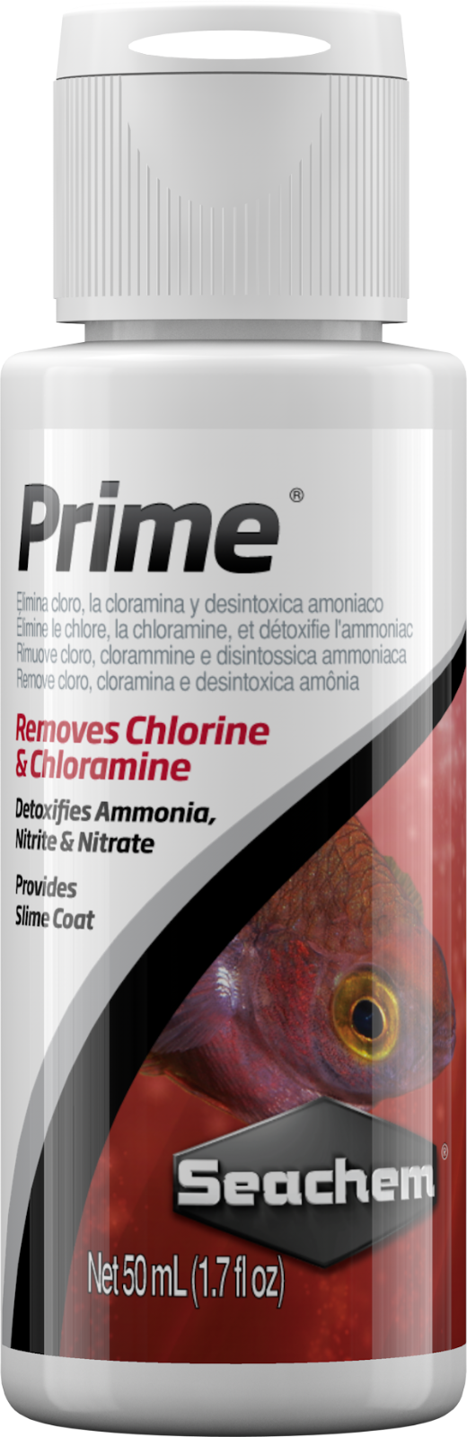 Seachem Prime Water Conditioner Dechlorinator Ammonia Detox Fresh Marine