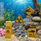 Aquarium Decorations Warning Signs – Fish Tank Ornaments for Kids – 4 Designs