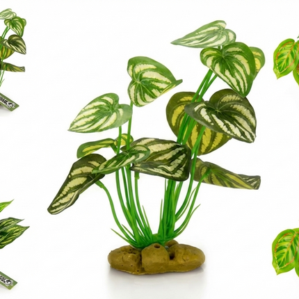 Artificial Plants Standing – Realistic Terrarium Decoration-  Gigan Terra