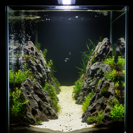 Mountain Aquatic Rock Aquarium Decor Stone Fish Tank Natural Aquascape Hardscape