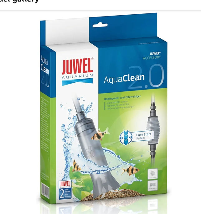 Juwel AquaClean 2.0 Aquarium Fish Tank Gravel Cleaner Siphon Easy Start Syphon -