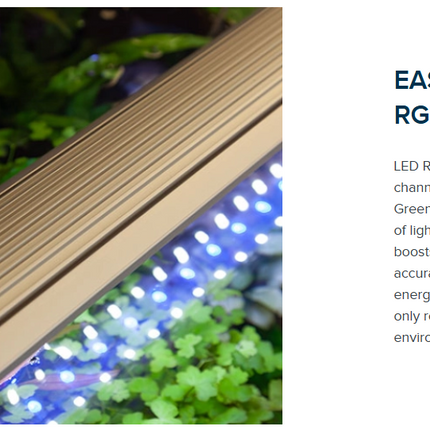 LED Universal RGBW Ultra 600 (45-170cm) - T5/T8 Replacement Light - Fits Juwel