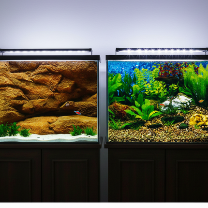 Aquarium Background AquaDella DoubleSided Durable Plastic Foil Aquarium Backdrop