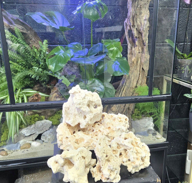 Ocean Rock Marine Reef Malawi Cichlid Aquarium Base Rock Hard Water S M L Sizes