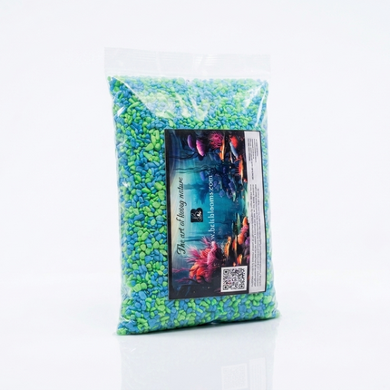 Aqua Blend - Nature lover blue & green Aquarium Gravel