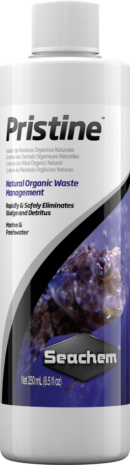 Seachem Pristine Aquarium Bacteria Water Treatment Clarifier Fresh & Marine