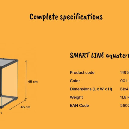SMART LINE aquaterrarium (Terrarium Vivarium Aquaterrarium)