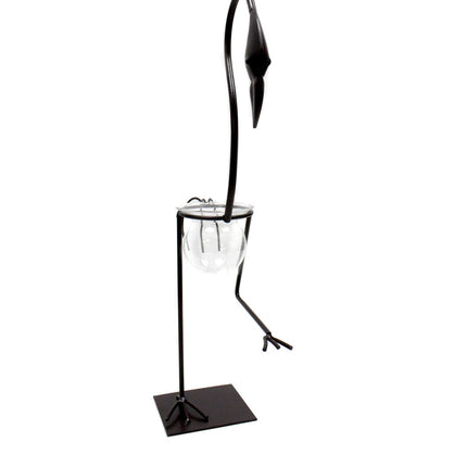 Hydroponic Home Décor - Tall Flamingo One Pot Stand