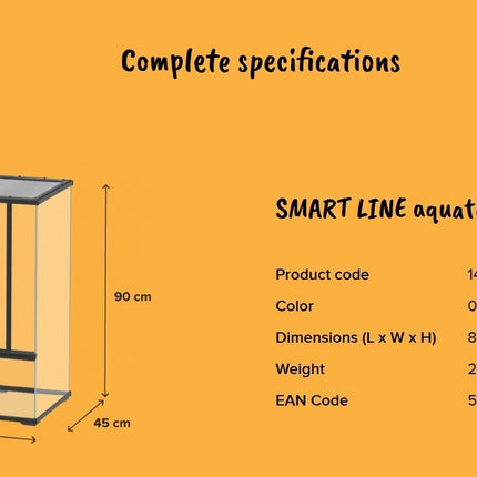 SMART LINE aquaterrarium (Terrarium Vivarium Aquaterrarium)