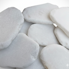 White Paddlestones Stacking Rock Aquarium Decor Fish Tank Aquascape Hardscape