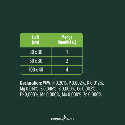 Dennerle Plants Substrate - Long-Term Nutrient Base Layer for Aquariums