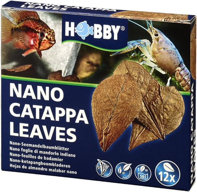 Hobby Nano Catappa Leaves – Indian Almond Leaves (12 Pack)
