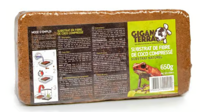 GiganTerra COCO Brick Substrate 650g