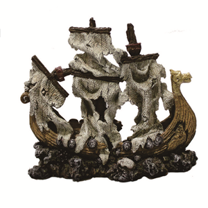 Hugo Viking Ship 26X11x23cm