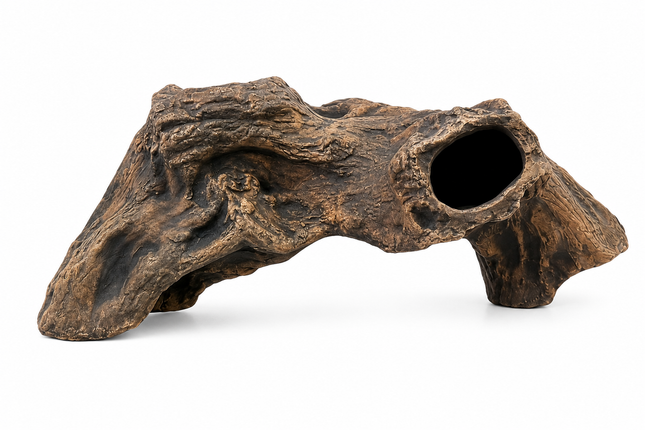 Ceramic Branch Hide – Natural Driftwood Cave for Aquariums & Terrariums