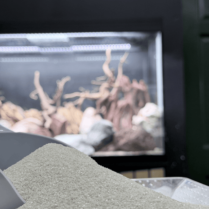 Pewter Sand – Premium Natural Aquarium & Terrarium Substrate