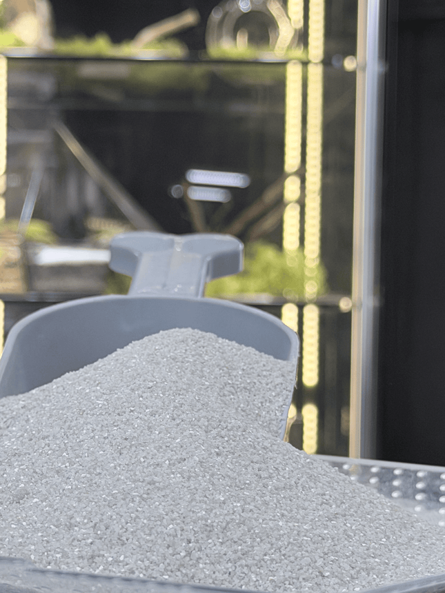 Pewter Sand – Premium Natural Aquarium & Terrarium Substrate