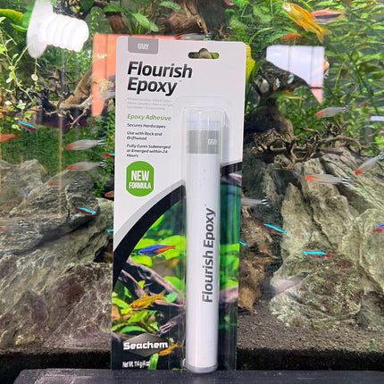 Seachem Flourish Epoxy 114g Aquarium Epoxy Glue Rock Driftwood Aquascape