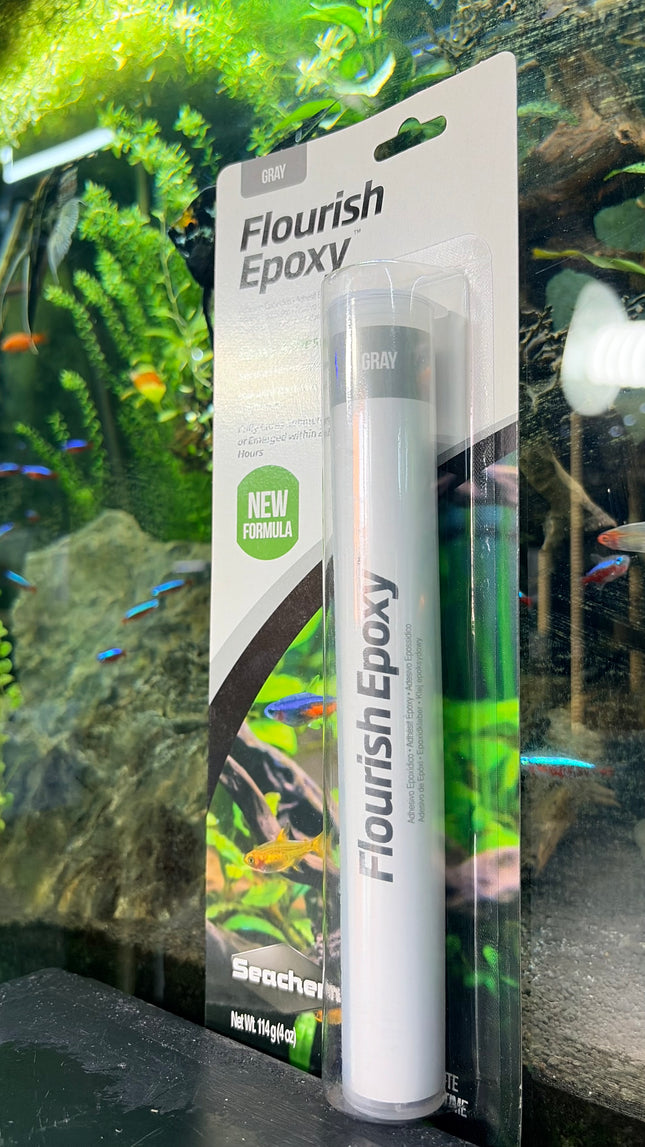 Seachem Flourish Epoxy 114g Aquarium Epoxy Glue Rock Driftwood Aquascape