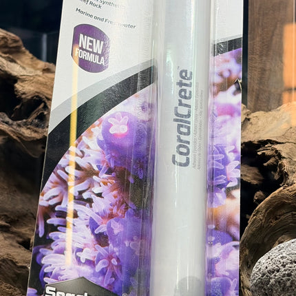Seachem Coral Crete Epoxy Adhesive Gray – Aquarium Coral Frag Mounting Putty