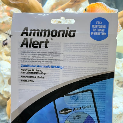 Seachem Ammonia Alert - Continuous Toxic Ammonia Detector for Aquariums