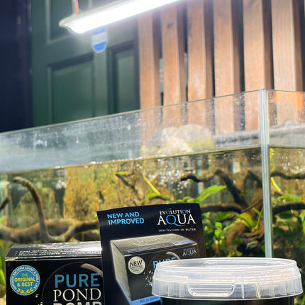 Evolution Aqua Pure Pond Bomb – Fast-Acting Aquarium & Pond Clarifier