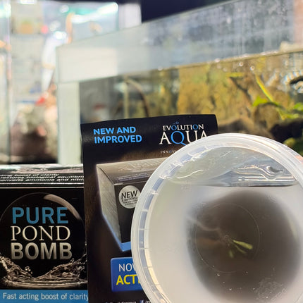 Evolution Aqua Pure Pond Bomb – Fast-Acting Aquarium & Pond Clarifier
