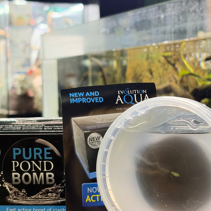 Evolution Aqua Pure Pond Bomb – Fast-Acting Aquarium & Pond Clarifier