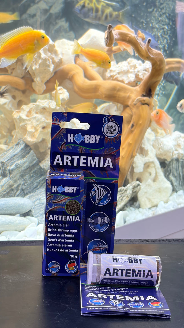Hobby Artemia Brine Shrimp Eggs 10g – Premium Fish Fry & Live Food Culture